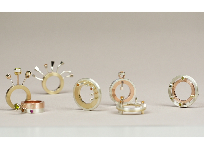 Angela Giuliani, Ring Collection, photo: artist Angela Giuliani, Ring Collection