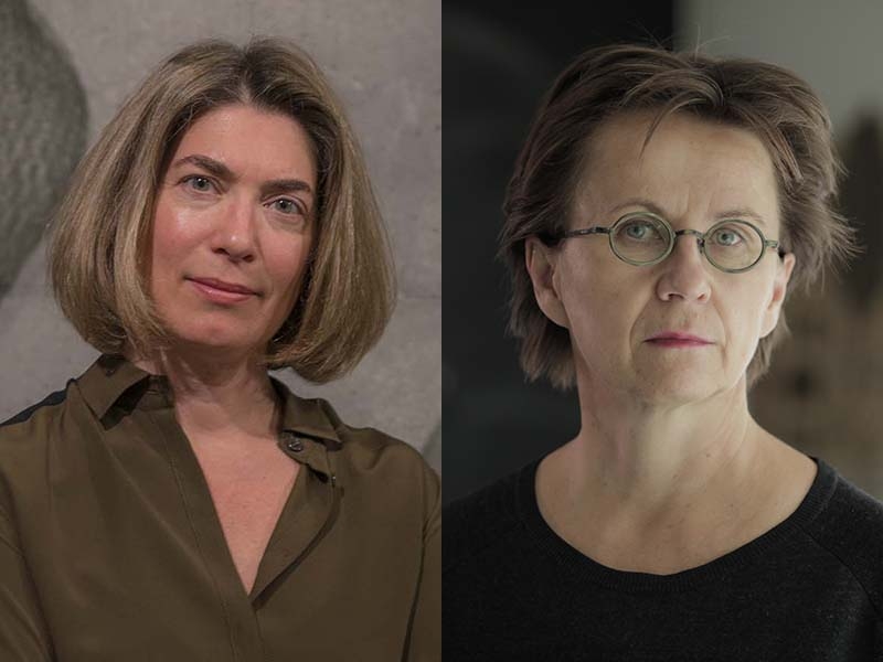 Claudia Schmuckli (left), Eija Mustonen (right) Claudia Schmuckli (left), Eija Mustonen (right)