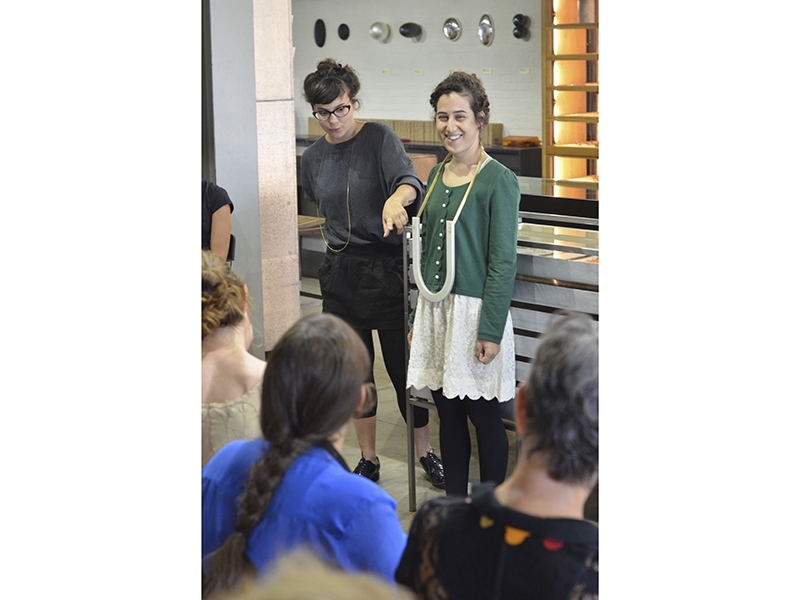 Student symposium of the Marzee International Graduate Show 2013, photo courtesy of Galerie Marzee Student symposium of the Marzee International Graduate Show