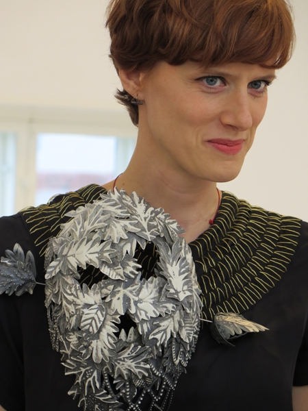 Hanna Hedman, whose studio was visited during AJF’s 2014 trip to Estonia and Sweden, photo: Susan Cummins Hanna Hedman