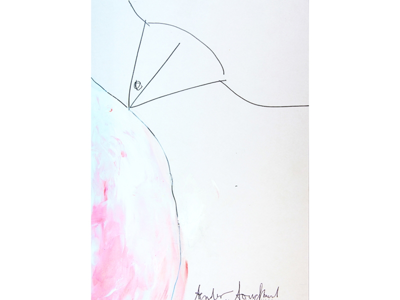 Manfred Bischoff, Drawing for the Tender Touchment ring, 2000, photo Aldo Smit Manfred Bischoff, Drawing for the Tender Touchment ring, 2000