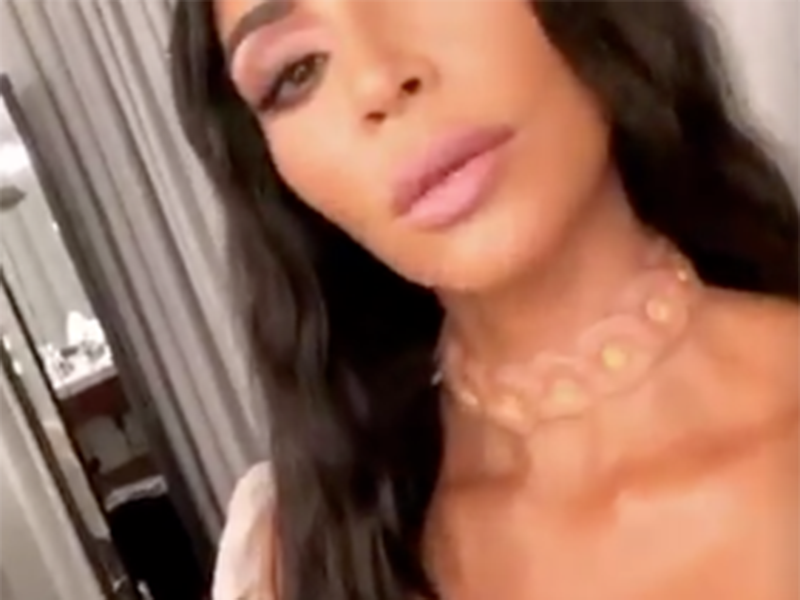 Still taken from Kim Kardashian West’s Instagram