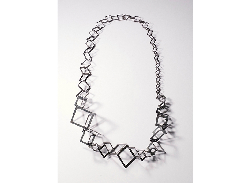 Leonie Westbrook, Unfolding and Unfolding, Monel, photo: artist Leonie Westbrook, Unfolding and Unfolding