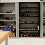 The studio in the Object and Jewellery department at PXL-MAD, photo: Saverio Sammartino