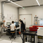 The studio in the Object and Jewellery department at PXL-MAD, photo: Saverio Sammartino