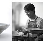 Yongjin Chung, Shallow Round Bowl with 252 Facets