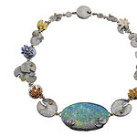 "Elizabeth McDevitt, Monet-inspired Water Lily Necklace"