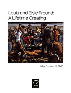 Freund exhibition brochure cover image