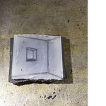 Renzo Pasquale, Empty, rock crystal, ceramic (gres), white gold, enamel, brooch 2007 Ph. A.Petrarelli
