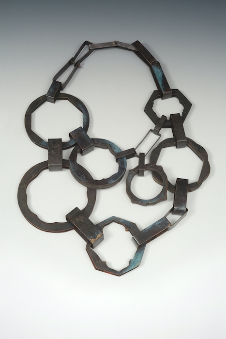 Connected_2019_necklace_brass_wood_17x11_inches_photo_Donald Felton 