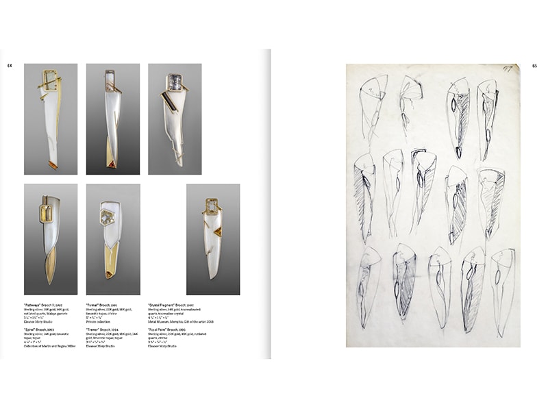 Quiet Elegance: The Jewelry of Eleanor Moty, pages 64–65