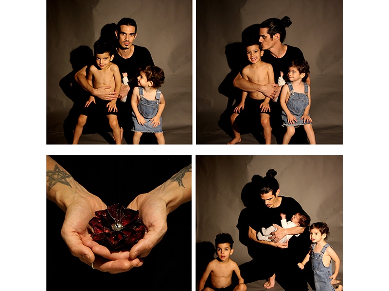 Ariel Lavian and his children
