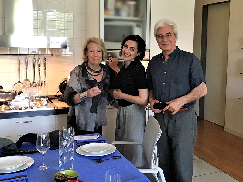 (Left to right) Usula Ilse-Neuman, Annamaria Zanella, and Renzo Pasquale