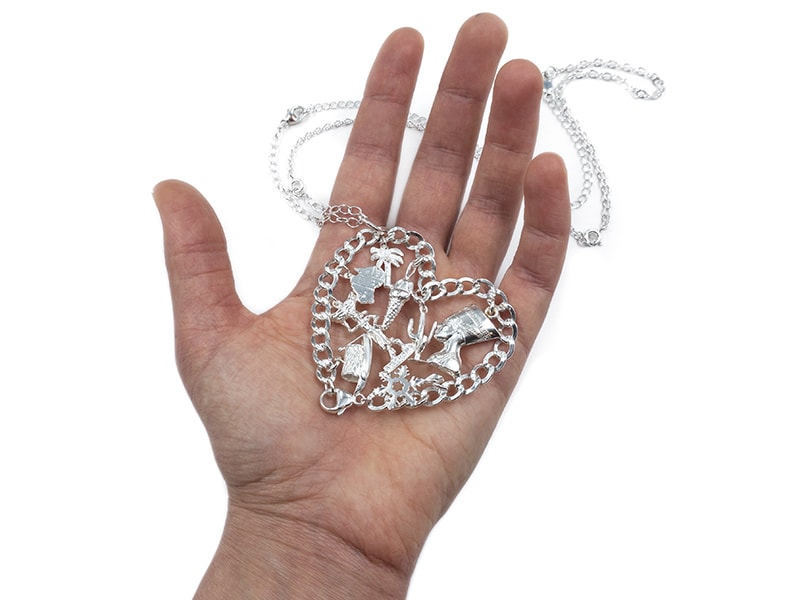 Amelia Toelke, Charm Bracelet Pendant, from the Charm Stand series