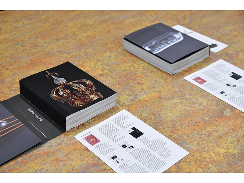 Copies of the book with a separated and integrated print of the complete Biennial’s program