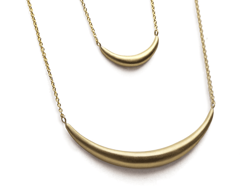 Olivia Shih, necklaces from the Liquid Gold Fine Collection