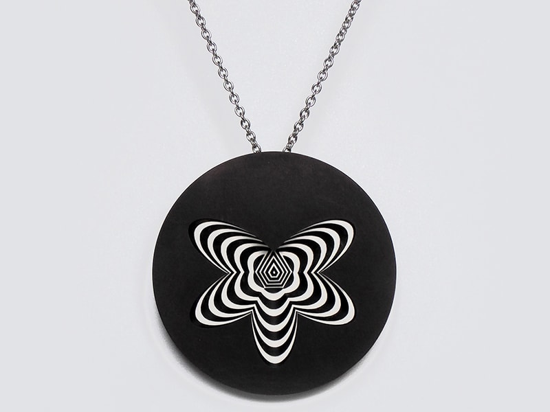 Herman Hermsen, Necklace from the “Black and White” series