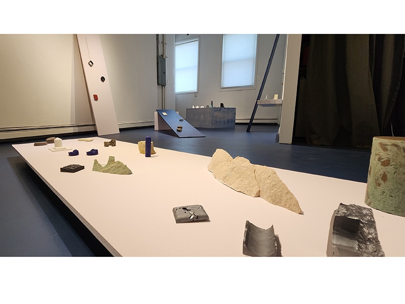 Exhibition view, A Fracturing Practice | Patricia Domingues