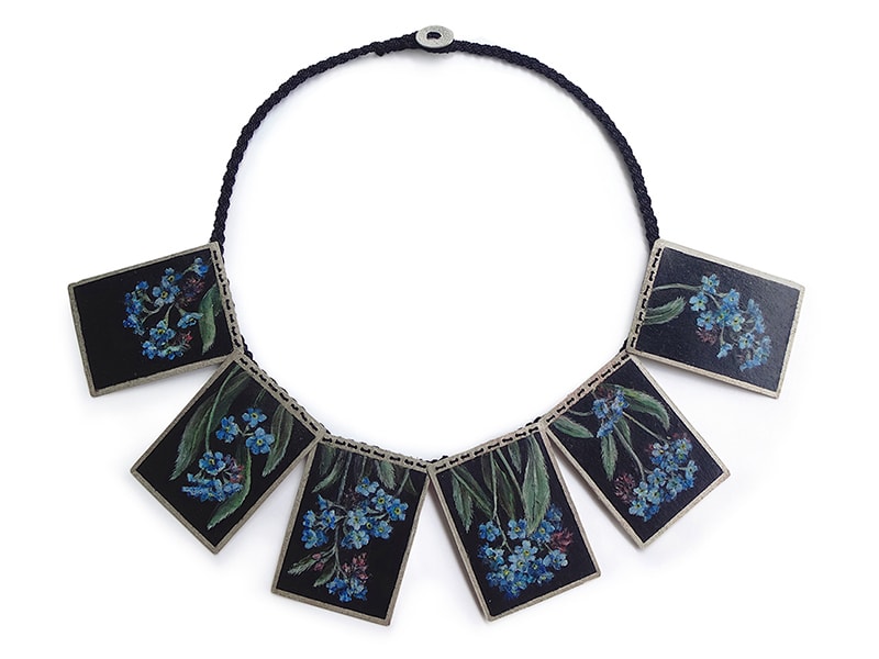 Mielle Harvey, Necklace of Forget Me Nots