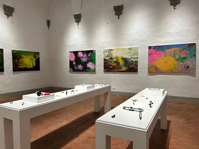 Exhibition view, Bernhard Schobinger—Annelies Štrba