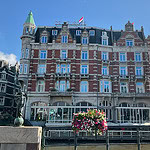 Hotel de l’Europe, our base hotel, is in the center of the city. It faces two canals, photo: Bill Baker