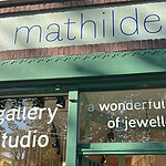 From the pop-up we walked to Mathilde, an art jewelry studio, photo: Bill Baker