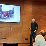 At CODA, Evert Nijland also gave a talk about his jewelry, photo: Bill Baker