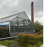 A greenhouse? Not exactly! The De Kas Michelin-starred restaurant, where we had dinner, is known for its philosophy of “from plant to plate.” All of the food is grown in their gardens in Amsterdam and the Beemster, and these are the heart and soul of the restaurant and its menu. They grow about 300 varieties of vegetables, herbs, and fruits in the gardens, both greenhouse and open air. These are harvested at the very last minute and prepared in the kitchen as quickly as possible, photo: Bill Baker