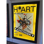 Afterward, the AJF crew took in the Kandinsky exhibit at the H’Art Museum, photo: Bill Baker