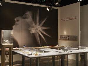 Ornamentum Gallery's space at a fair, photo courtesy of Ornamentum Gallery