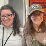 Thank you to (left) curator Kate Macuen and (right) collections assistant Kellen Hope! Photo: Nathalie Mornu