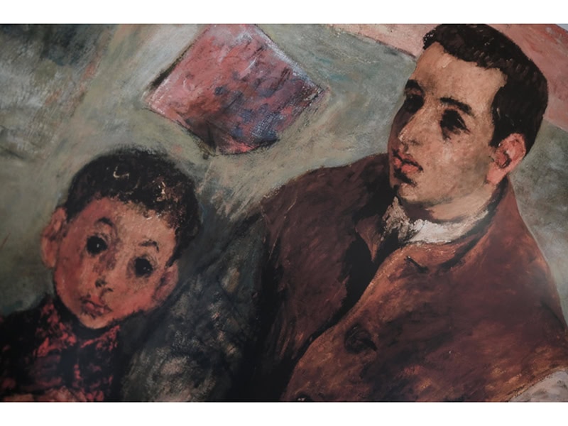 Leon Karp, Isa Barnett and Ivan, age 4 (detail), permission from the estate of Leon Karp