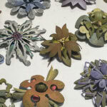 … the best of which she makes into jewelry, photo: Nathalie Mornu