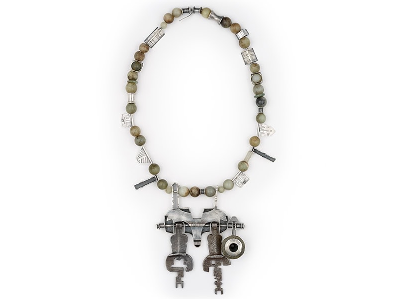 Ron Ho, Tibetan Reliquary, 2012, necklace, Los Angeles County Museum of Art, gift of Lois and Bob Boardman (M.2013.221.15), photo © Museum Associates / LACMA