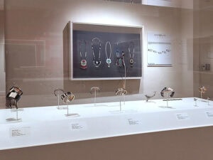 Exhibition view, The Stories We Carry, September 30, 2022–March 21, 2028, IAIA Museum of Contemporary Native Arts, Santa Fe, NM, courtesy of the IAIA Museum of Contemporary Native Arts, photo: Sallie Wesaw