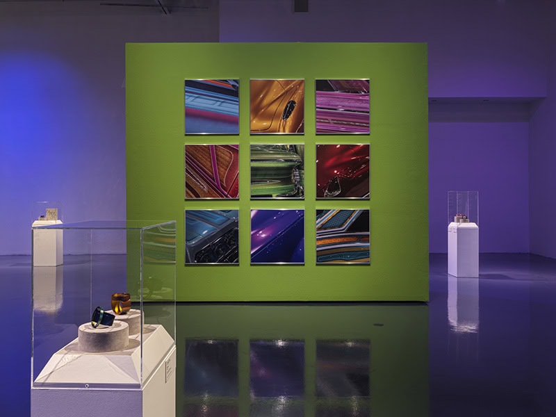 Exhibition view, Paint: Rachelle Thiewes, 2025, El Paso Museum of Art, El Paso, TX, US, photo: Christ Chavez