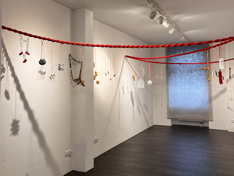 Exhibition view, Pin Pin An An, 2025, at Kobei Kunst Gallery, Munich, Germany, photo: Kellie Riggs