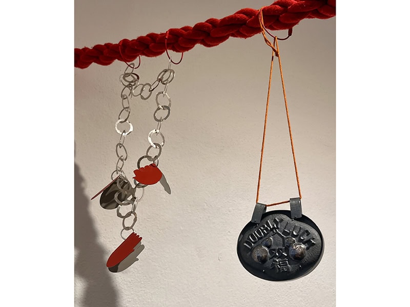 Exhibition View, Pin Pin An An, works by An Chi-Wang, 2025, in silver, at Kobei Kunst Gallery, Munich, Germany, photo: Kellie Riggs
