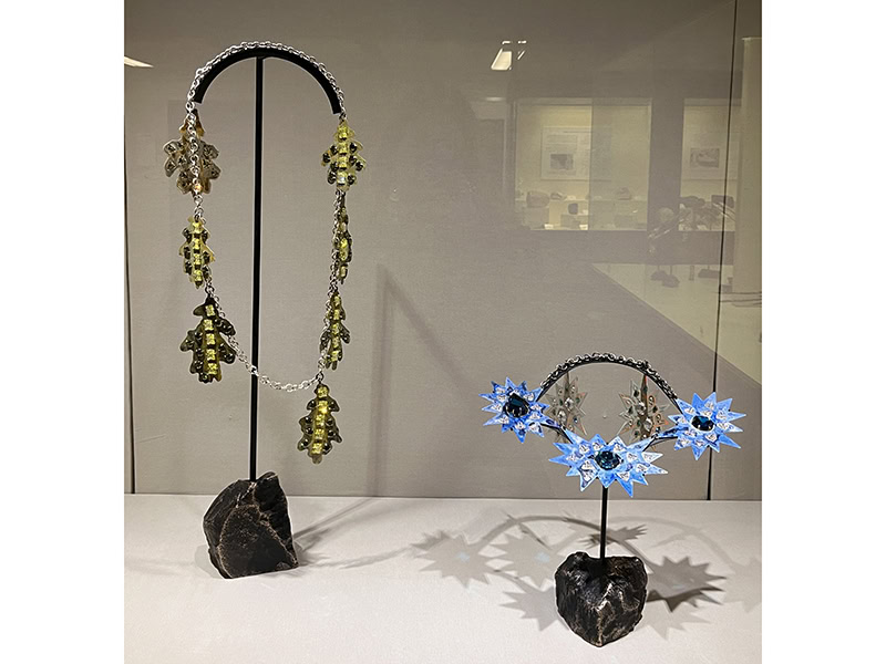 Exhibition view, A Hologram of a Diamond, Moniek Schrijer, mixed media, at Mineralogy Museum Munich, 2025, Munich, Germany, photo: Kellie Riggs
