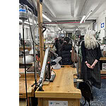 Touring AJF member gallery Brooklyn Metal Works. We checked out their studio space …