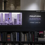 The gallery takes great care in designing the layout of exhibitions. Here is a view of the solo exhibition of the great English sculptor Phillip King, photo courtesy of Galerie MiniMasterpiece