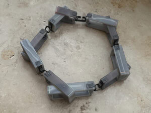 Julia Obermaier, agate necklace, photo: Luca Adie