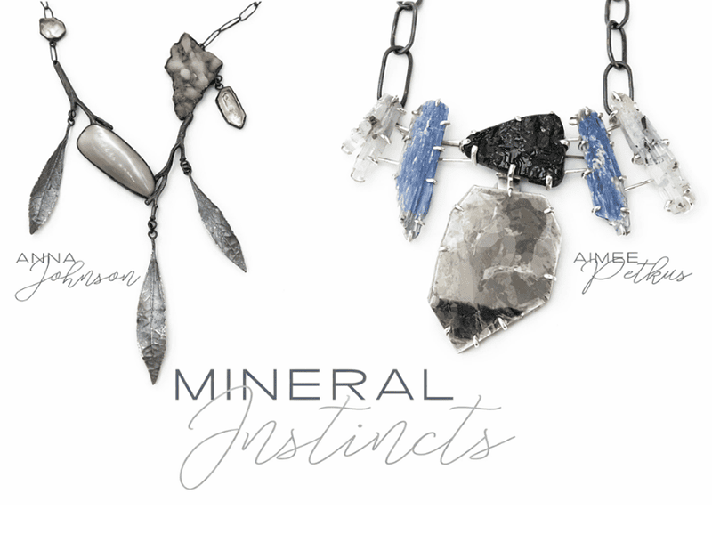 Promo image for the Mineral Instincts exhibition at Heidi Lowe Gallery, 2020, photo courtesy of Heidi Lowe Gallery