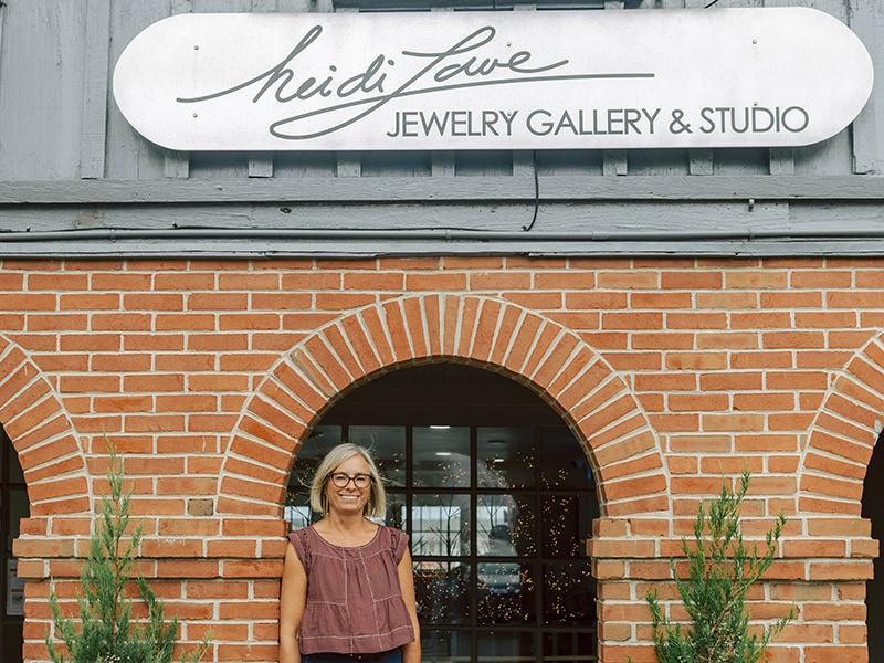 In 2023, Heidi relocated to a new, bigger gallery space. This was a huge and massively successful move. The new space allowed us to grow and show more artists' work, photo: Maria DeForrest