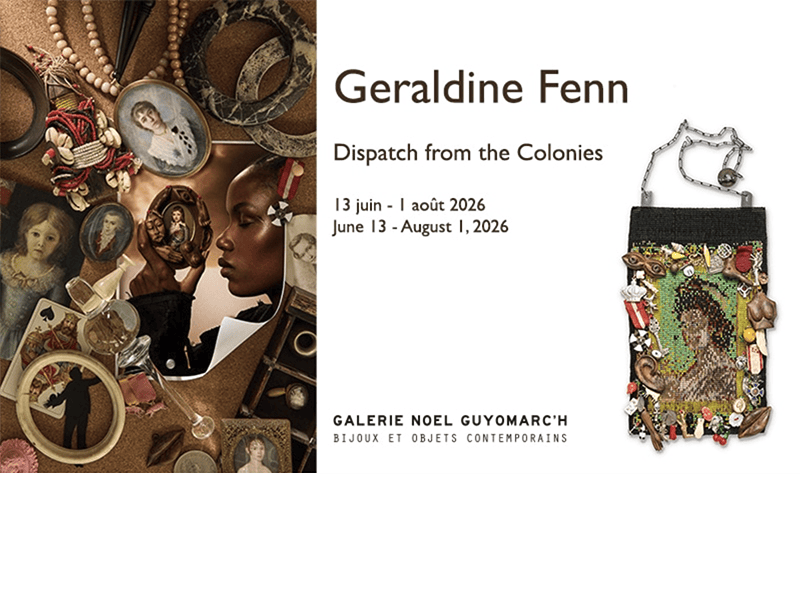 Promo postcard for Geraldine Fenn" Dispatch from the Colonies